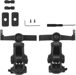 RotatNL Snelle Helm ARC Rail Adapter - Ophanging Koptelefoon Beugel - Tactische Pickup Headset Ondersteuning - Zwart - Handige Accessoires voor Oorkappen. — thumbnail 1