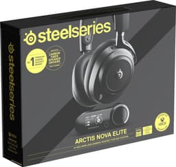 Steelseries Arctis Nova Elite - Hi-Res Wireless Certified Gaming Headset - Black — thumbnail 5