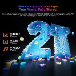 Smartphone Blackview ROCK 3 - 24GB RAM - 256GB ROM - 4G - Android 16 - 6.78inch 120Hz - 10000mAh - 108MP camera - BT5.2 - IP69K - NFC - OTG - GPS - Zwart — thumbnail 16