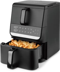 Emerio Heteluchtfriteuse 2500W - Dual zone - Sync finish - 3.5L + 6.5L - Digitaal display - 80-200ºC - Snelle opwarmfunctie - Cool touch - Timer - AF-133542 — thumbnail 1