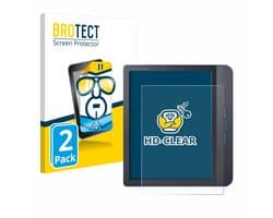 BROTECT - Screenprotector voor Kobo Libra H2O / Colour 2024 - Folie Beschermfolie transparant 2 Stuks