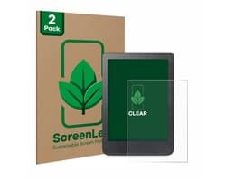 ScreenLeaf - Screenprotector voor Kobo Clara HD (6") / BW / Colour - Duurzame schermbescherming Folie Beschermfolie transparant 2 Stuks