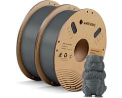 3D Printer Filament 1.75mm Grijs 1KG PLA Materiaal met RFID Chip