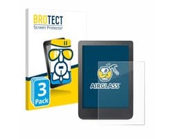 Screenprotector 3 Stuks voor Kobo Clara HD (6") / BW / Colour Beschermglas transparant