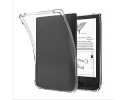 Allecto- Beschermende hoes voor e-reader - TPU hoes - Lichtgewicht - PocketBook 616/617/618/627/632/633 Compatibel - Zwart met airbag bescherming - Zachte achterkant shell.