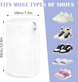 Wasmachine wasnet voor 2 paar schoenen, bescherming en schone was — thumbnail 5