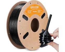 TPU Filament - Flexibel Materiaal - 3D Printen - Hoge Taaiheid - 1.75mm 1kg - Zwart