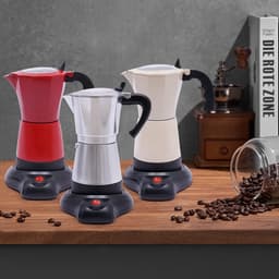 Elektrisch Italiaans Koffiezetapparaat voor Espressokoffie Thuis en Kantoor — thumbnail 2