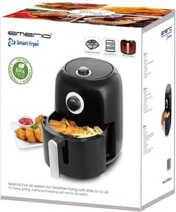Emerio Airfryer - Heteluchtfriteuse - 3.2L - 1450W - Regelbare Thermostaat 80-200ºC - Timer functie 30 min - Cool Touch - Snelle Opwarmfunctie - AF-125770 Zwart — thumbnail 10