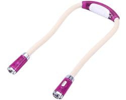 Verstelbare Flexibele LED Leeslamp voor Nekophanging
