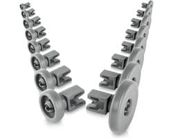 Universele Rolset voor Vaatwasser Manden Boven en Onder