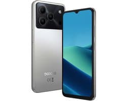DOOGEE Note 56 Pro Smartphone - 32 GB RAM + 128GB ROM - 6,56 inch 90Hz - 4G Dual SIM - 6150mAh - GPS - Anroid16 - GPS -Zilver