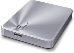 Externe Harde Schijf - Draagbare Opslag - Bestanden Opslaan - Metalen Behuizing - 2 TB - Zilver — thumbnail 3