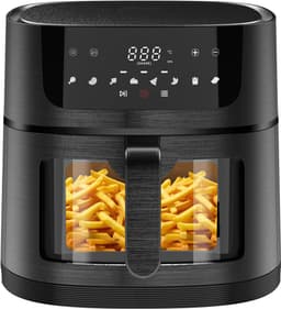 Dewelling AF8007 – 9L XL Heteluchtfriteuse – 1800W Airfryer – Zichtvenster — thumbnail 1