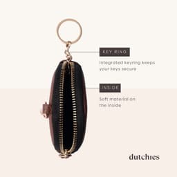 Dutchies Mini Telefoontasje Emma | Bruin | Geschikt voor alle merken | Exclusief strap — thumbnail 4