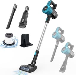 140W snoerloze, krachtige, zakloze staande stofzuiger voor tapijt en vloer, AirSpeed ​​ultralichte stofzuiger, Het product bevat geen batterijen — thumbnail 1