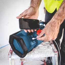 Bosch Professional PRO GPB 18V-3SC Accu bouwradio - DAB+ - FM/AM - Bluetooth 18V Basic Body - 06014A3300 — thumbnail 3
