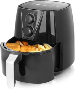 Aurixi® Airfryer xl - Airfryer xxl - Heteluchtfriteuse - Frituur, grill, bak en braad- Zwart - ‎26cm x 32cm x 30cm — thumbnail 1