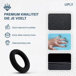Set Oorkussens voor Sennheiser Koptelefoon - HD515 Oorkussen - HD515/HD555/HD595/HD518 - Fleece met schuimvulling — thumbnail 5
