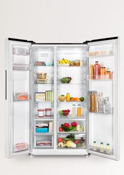 CREATE FRIDGE STUDIO SIDE BY SIDE 550 - Amerikaanse koelkast - Groen — thumbnail 4