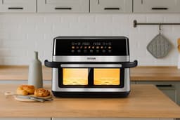 OCEAN OCAFK22120DWNX - Airfryer - 12L - 2200W - scheidingwand - XXL — thumbnail 4