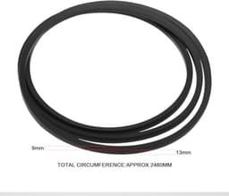 V-snaar Grasmaaier 2480mm - 13mm Breed - 9mm Hoog - Vervangend Onderdeel — thumbnail 4