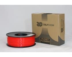 3D2BUY - 3D printmaterialen - PLA Filament 1.75mm - Rood