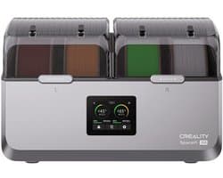 Creality SpacePi X4 filamentdroogkast, opslag voor 4 spoelen, dubbele verwarmingskamers, maximale temperatuur 85 °C, voor PLA/TPU/PETG/ABS/nylon