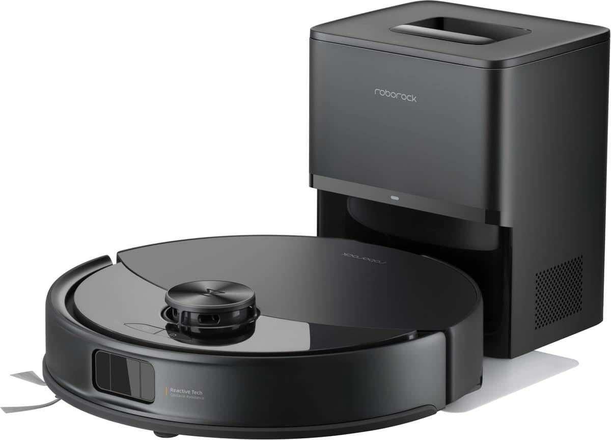 Roborock Robot VC Q10 VF+ Zwart, 10.000 Pa Hyperforce zuigkracht, dubbel anti-klit systeem, Vibra Rise 2.0 veegsysteem — afbeelding 1