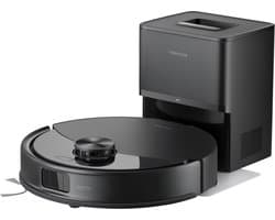 Roborock Robot VC Q10 VF+ Zwart, 10.000 Pa Hyperforce zuigkracht, dubbel anti-klit systeem, Vibra Rise 2.0 veegsysteem