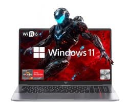 2025 AMD laptop - 15.6 inch Laptop met AMD Ryzen 7 5000 Serie (8C/16T, tot 4.3GHz) - 16GB RAM 512GB NVMe SSD Windows 11 Pro Laptop - Radeon RX Vega 8 graphics - WiFi 6