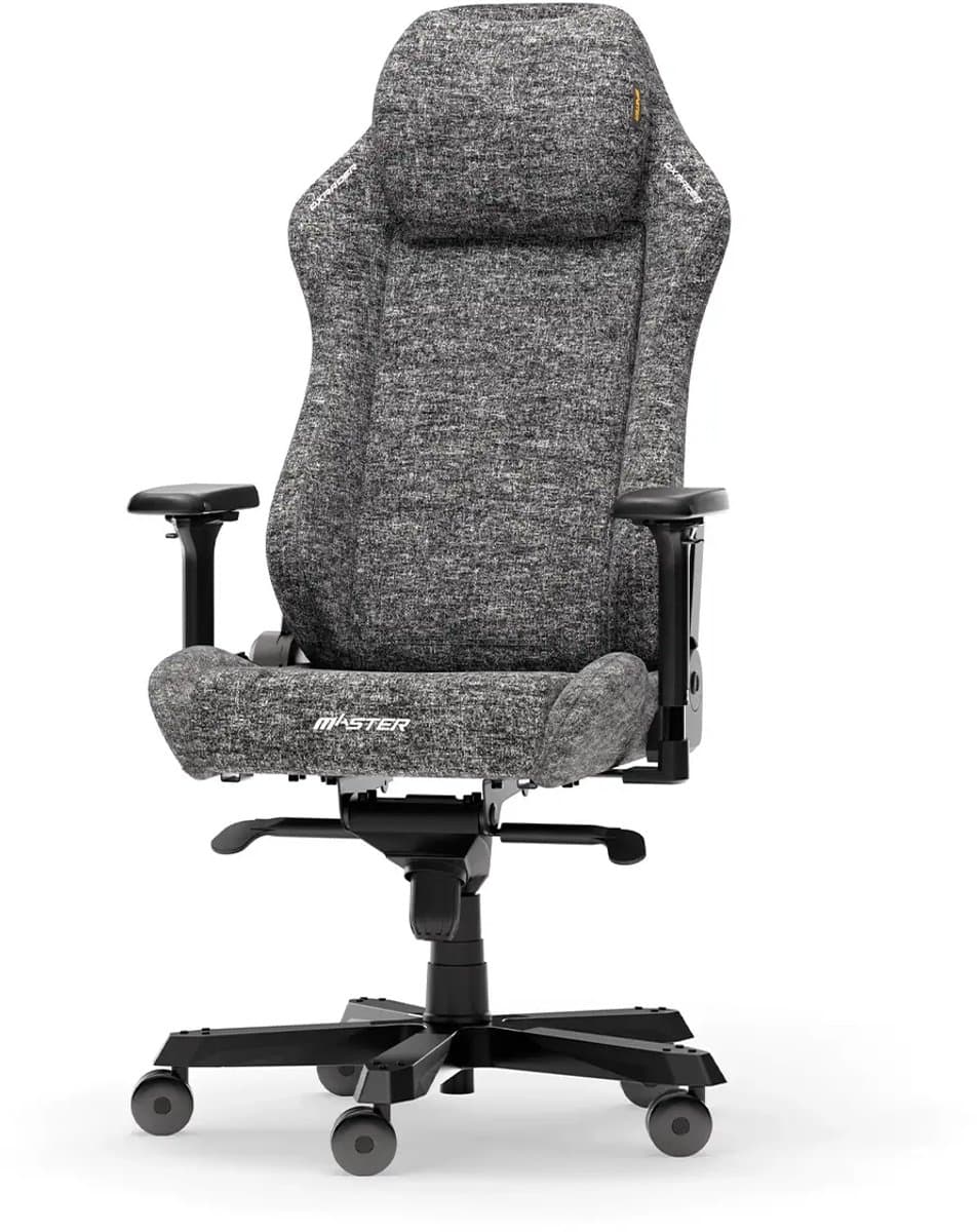 DXRacer Master XL gamestoel fabric grijs — afbeelding 1