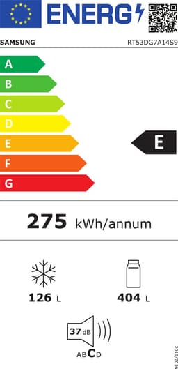Samsung RT53DG7A14S9 - Koel- en vriescombinatie – 530L | XL 79 cm | No Frost | Twin Cooling Plus™ | SmartThings WiFi — thumbnail 3