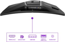 AOC AGON PRO AG346UCD - Ultrawide Curved OLED Gaming Monitor - HDR400 - 175hz - 34 inch — thumbnail 14