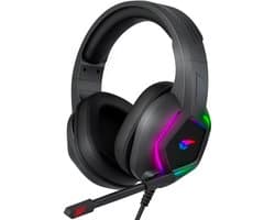Strex Gaming Headset RGB Met Microfoon - 7.1 Surround - Game Koptelefoon Met Draad - Geschikt Voor PC / PS4 / PS5 / Xbox / Switch