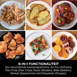 Verticale Friteuse met Dubbele Lades en 6 Kookfuncties, 7,6 Liter Inhoud, Energiesparend Design — thumbnail 3