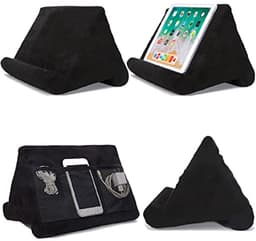 Tabletkussen voor Smartphone en Tablet - Universele Lazy Stand met Opbergruimte en Comfortabel Design — thumbnail 1