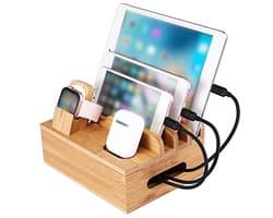 Alles-in-één Oplaadstation voor Telefoon, Tablet en Smart Watch - Bureau Organizer voor Meerdere Apparaten