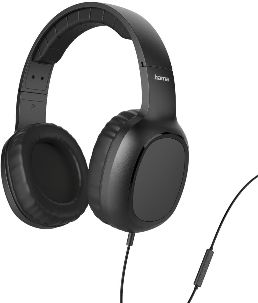 Koptelefoon Fun C, on-ear, microfoon, snoerdoorvoer een zijde, USB-C, zw — afbeelding 1