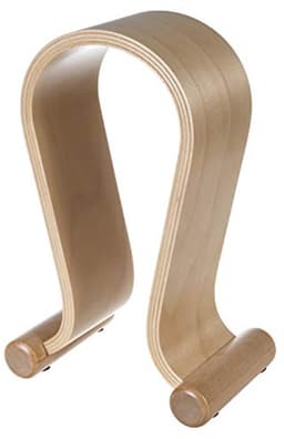 Universele houten hoofdtelefoonhouder voor over-ear hoofdtelefoons — thumbnail 3
