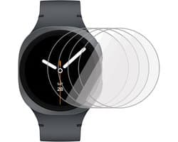 4x TechNow Screenprotector geschikt voor Samsung Galaxy Watch 8 40mm Screenprotector - Gehard Glas - Rounded - Proteqt+