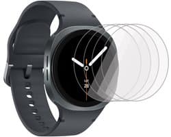 ChiGuard Screenprotector 4x geschikt voor Samsung Galaxy Watch 8 40mm Screenprotector - Beschermglas - Curved - GuardCover