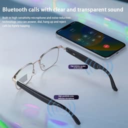 AI Slimme Vertaalbril met Bluetooth – Real-time Vertaling in 144 Talen | Draadloze Simultaanvertaler, Reishulpmiddel & Smart Glasses met Live Tolkfunctie — thumbnail 5