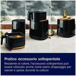 Electrolux AirFryer 700 EAF7B - Airfryer - 1800 W vermogen - Automatische programma’s - Antiaanbaklaag — thumbnail 3