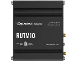 Teltonika RUTM10 draadloze router Gigabit Ethernet Dual-band (2.4 GHz / 5 GHz) Zwart