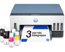 HP Smart Tank 7006 - – All‑in‑One inkttankprinter – Wi‑Fi – Automatisch dubbelzijdig – Tot 3 jaar inkt inbegrepen - Blauw