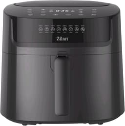 Airfryer XXL – 6,5 Liter – 1800 W – Touchscreen – 40–200°C – Automatische Programma’s – Uitneembare Mand – Zwart — thumbnail 13