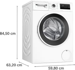 Bosch WAN2827BNL - Serie 4 - Wasmachine met stoom - 1400 rpm - Energielabel A - 8 KG - Iron Assist: vermindert kreukels tot 50% - Speedperfect - Stil — thumbnail 12