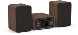 Pure Classic Stereo Mini - Het charmante microstereosysteem, Koffiebruin/Walnoot — thumbnail 1
