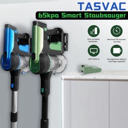 Grenintol Steelstofzuiger - 8 in 1 Steelstofzuiger Draadloos - Zelfstaande Stofzuiger Zonder Zak - 300W/2200 mAh Accu - 55 Minuten - 1,2 L Stofbak - voor Tapijten en Harde Vloere - 65,000PA - Groente — thumbnail 4